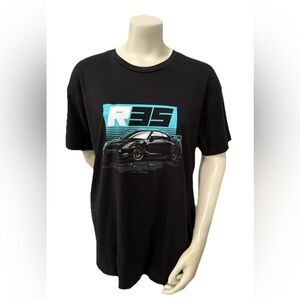 Tuner Cult Nissan GT-R R35 Graphic Tee Black Large JDM Streetwear